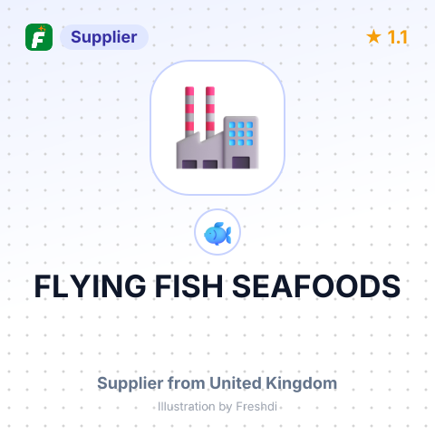 FLYING FISH SEAFOODS – summary card, no photo uploaded yet