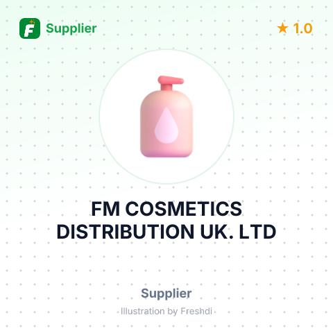FM COSMETICS DISTRIBUTION UK. LTD – summary card, no photo uploaded yet