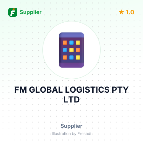 FM GLOBAL LOGISTICS PTY LTD – summary card, no photo uploaded yet