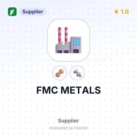 FMC METALS – summary card, no photo uploaded yet
