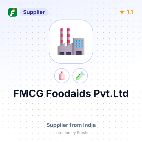 FMCG Foodaids Pvt.Ltd – summary card, no photo uploaded yet