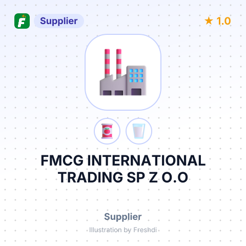 FMCG INTERNATIONAL TRADING SP Z O.O – summary card, no photo uploaded yet