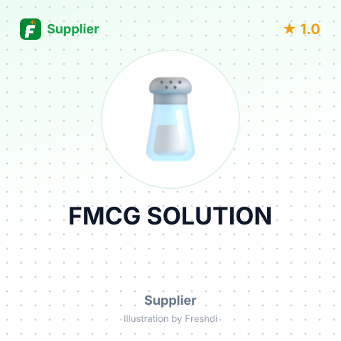 FMCG SOLUTION – summary card, no photo uploaded yet