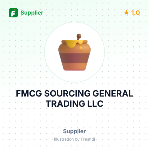 FMCG SOURCING GENERAL TRADING LLC – summary card, no photo uploaded yet