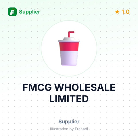FMCG WHOLESALE LIMITED – summary card, no photo uploaded yet