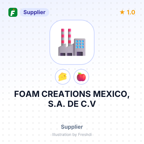 FOAM CREATIONS MEXICO, S.A. DE C.V – summary card, no photo uploaded yet