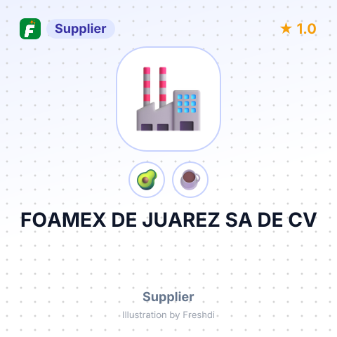 FOAMEX DE JUAREZ SA DE CV – summary card, no photo uploaded yet