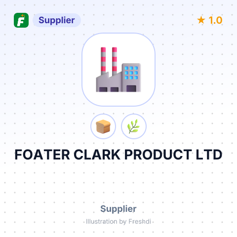 FOATER CLARK PRODUCT LTD – summary card, no photo uploaded yet