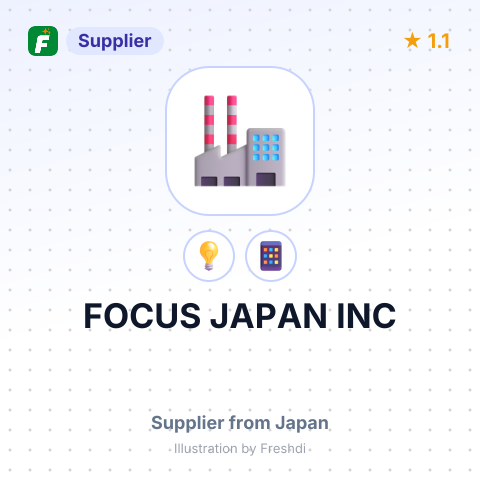 FOCUS JAPAN INC – summary card, no photo uploaded yet