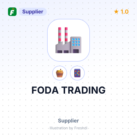 FODA TRADING – summary card, no photo uploaded yet