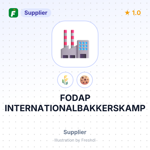 FODAP INTERNATIONALBAKKERSKAMP – summary card, no photo uploaded yet