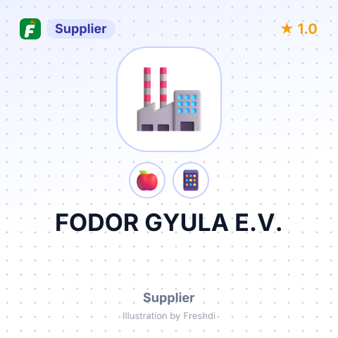FODOR GYULA E.V. – summary card, no photo uploaded yet