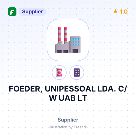 FOEDER, UNIPESSOAL LDA. C/W UAB LT – summary card, no photo uploaded yet