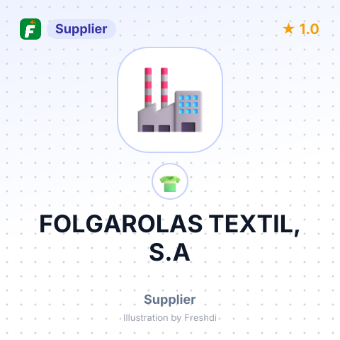 FOLGAROLAS TEXTIL, S.A – summary card, no photo uploaded yet