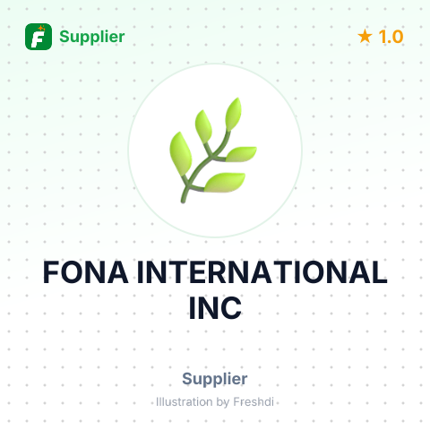FONA INTERNATIONAL INC – summary card, no photo uploaded yet