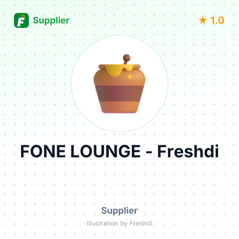 FONE LOUNGE – summary card, no photo uploaded yet