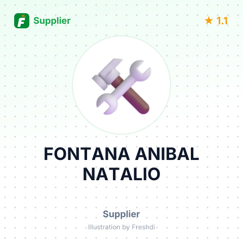 FONTANA ANIBAL NATALIO – summary card, no photo uploaded yet