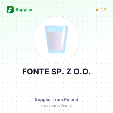 FONTE SP. Z O.O. – summary card, no photo uploaded yet