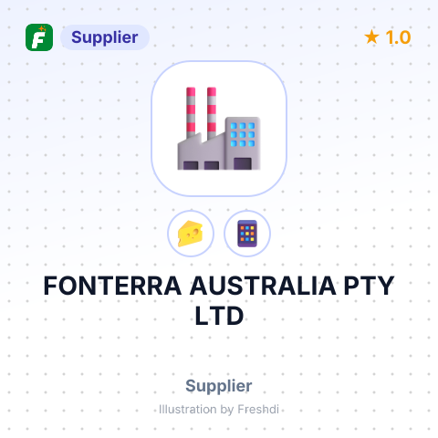 FONTERRA AUSTRALIA PTY LTD – summary card, no photo uploaded yet