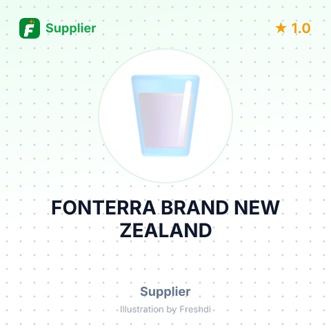 FONTERRA BRAND NEW ZEALAND – summary card, no photo uploaded yet
