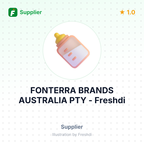 FONTERRA BRANDS AUSTRALIA PTY – summary card, no photo uploaded yet