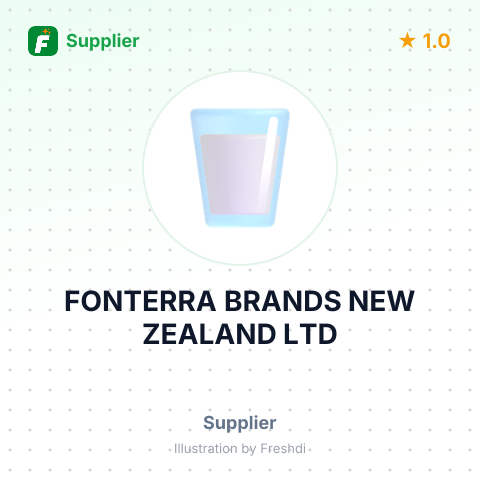 FONTERRA BRANDS NEW ZEALAND LTD – summary card, no photo uploaded yet