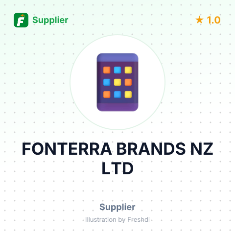 FONTERRA BRANDS NZ LTD – summary card, no photo uploaded yet