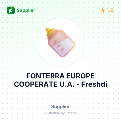 FONTERRA EUROPE COOPERATE U.A. – summary card, no photo uploaded yet
