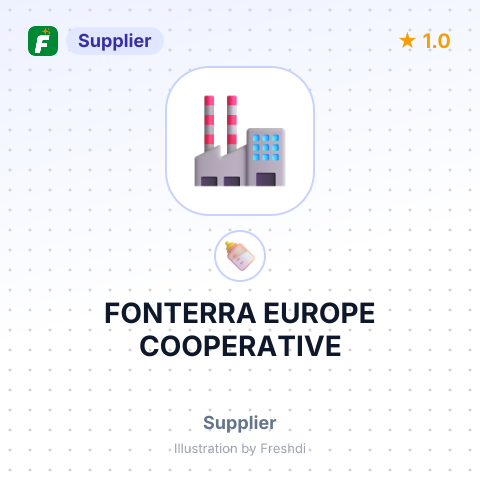 FONTERRA EUROPE COOPERATIVE – summary card, no photo uploaded yet