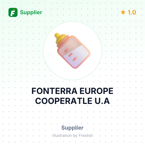 FONTERRA EUROPE COOPERATLE U.A – summary card, no photo uploaded yet