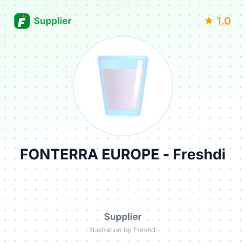 FONTERRA EUROPE – summary card, no photo uploaded yet