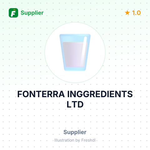 FONTERRA INGGREDIENTS LTD – summary card, no photo uploaded yet