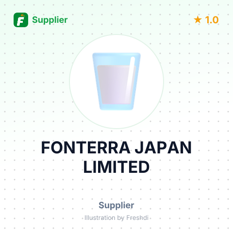 FONTERRA JAPAN LIMITED – summary card, no photo uploaded yet