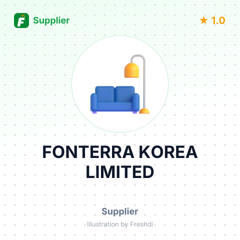 FONTERRA KOREA LIMITED – summary card, no photo uploaded yet