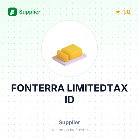 FONTERRA LIMITEDTAX ID – summary card, no photo uploaded yet
