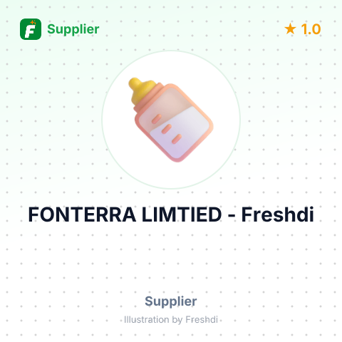 FONTERRA LIMTIED – summary card, no photo uploaded yet