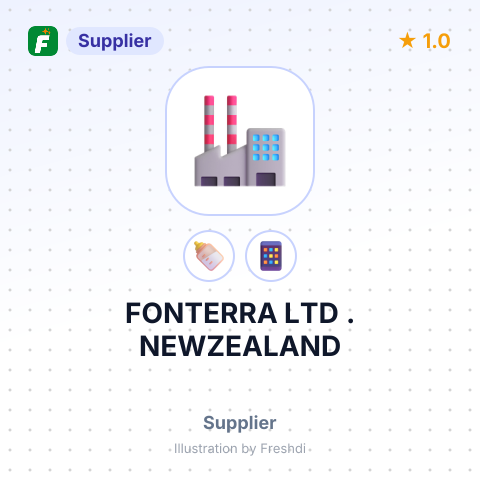 FONTERRA LTD . NEWZEALAND – summary card, no photo uploaded yet