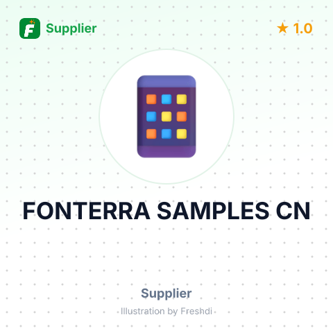 FONTERRA SAMPLES CN – summary card, no photo uploaded yet