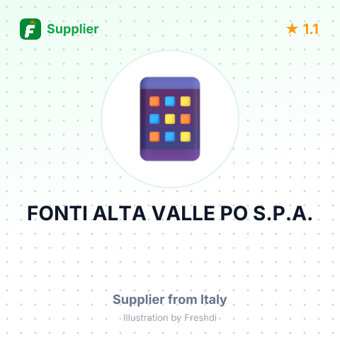 FONTI ALTA VALLE PO S.P.A. – summary card, no photo uploaded yet
