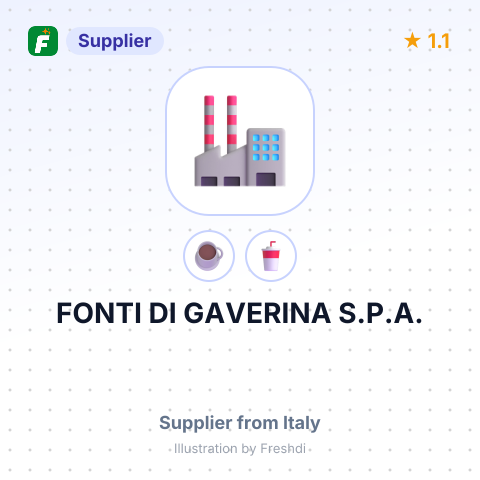 FONTI DI GAVERINA S.P.A. – summary card, no photo uploaded yet