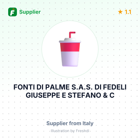 FONTI DI PALME S.A.S. DI FEDELI GIUSEPPE E STEFANO & C – summary card, no photo uploaded yet