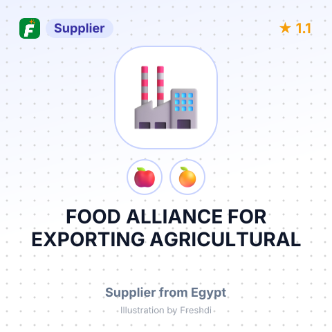 FOOD ALLIANCE FOR EXPORTING AGRICULTURAL – summary card, no photo uploaded yet