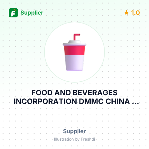FOOD AND BEVERAGES INCORPORATION DMMC CHINA – summary card, no photo uploaded yet