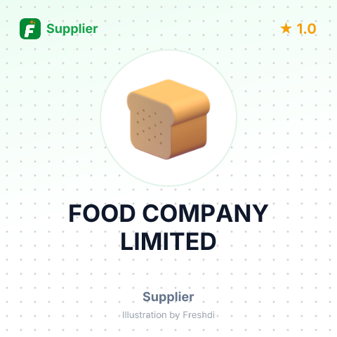 FOOD COMPANY LIMITED – summary card, no photo uploaded yet