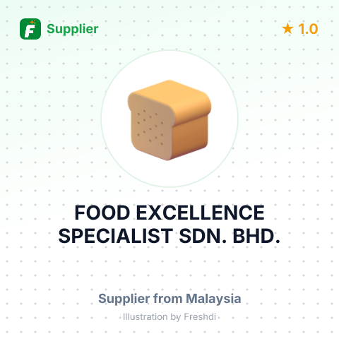 FOOD EXCELLENCE SPECIALIST SDN. BHD. – summary card, no photo uploaded yet