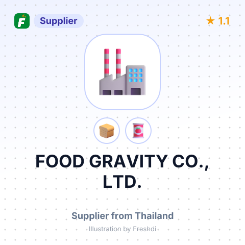 FOOD GRAVITY CO., LTD. – summary card, no photo uploaded yet