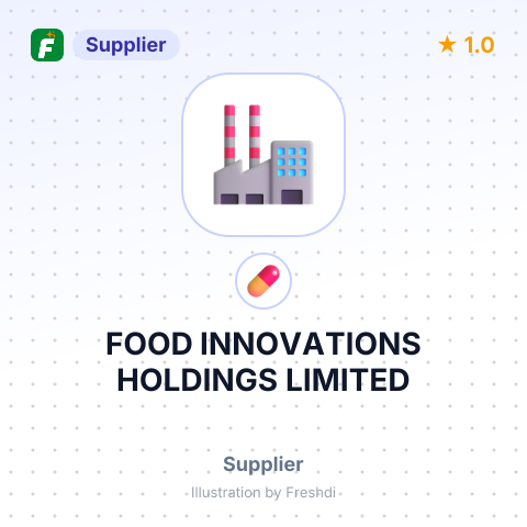FOOD INNOVATIONS HOLDINGS LIMITED – summary card, no photo uploaded yet