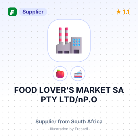 FOOD LOVER'S MARKET SA PTY LTD/nP.O – summary card, no photo uploaded yet