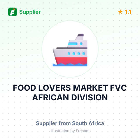 FOOD LOVERS MARKET FVC AFRICAN DIVISION – summary card, no photo uploaded yet