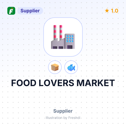FOOD LOVERS MARKET – summary card, no photo uploaded yet
